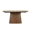 Seb Pebble Extendable Dining Table - Walnut