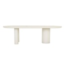 Seb Oval Dining Table - Rope