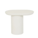 Seb Pedestal Side Table - Rope