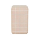 Seville Tile Side Table - Pink & White