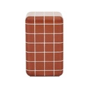 Seville Tile Side Table - Red Glaze