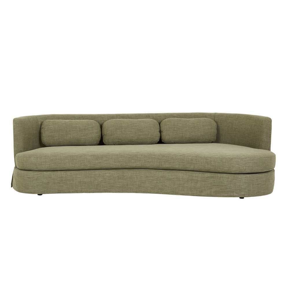 Sidney Bay 3 Seater Sofa - Eames Olive