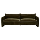 Sidney Peak 3 Seater Sofa - Caper Velvet