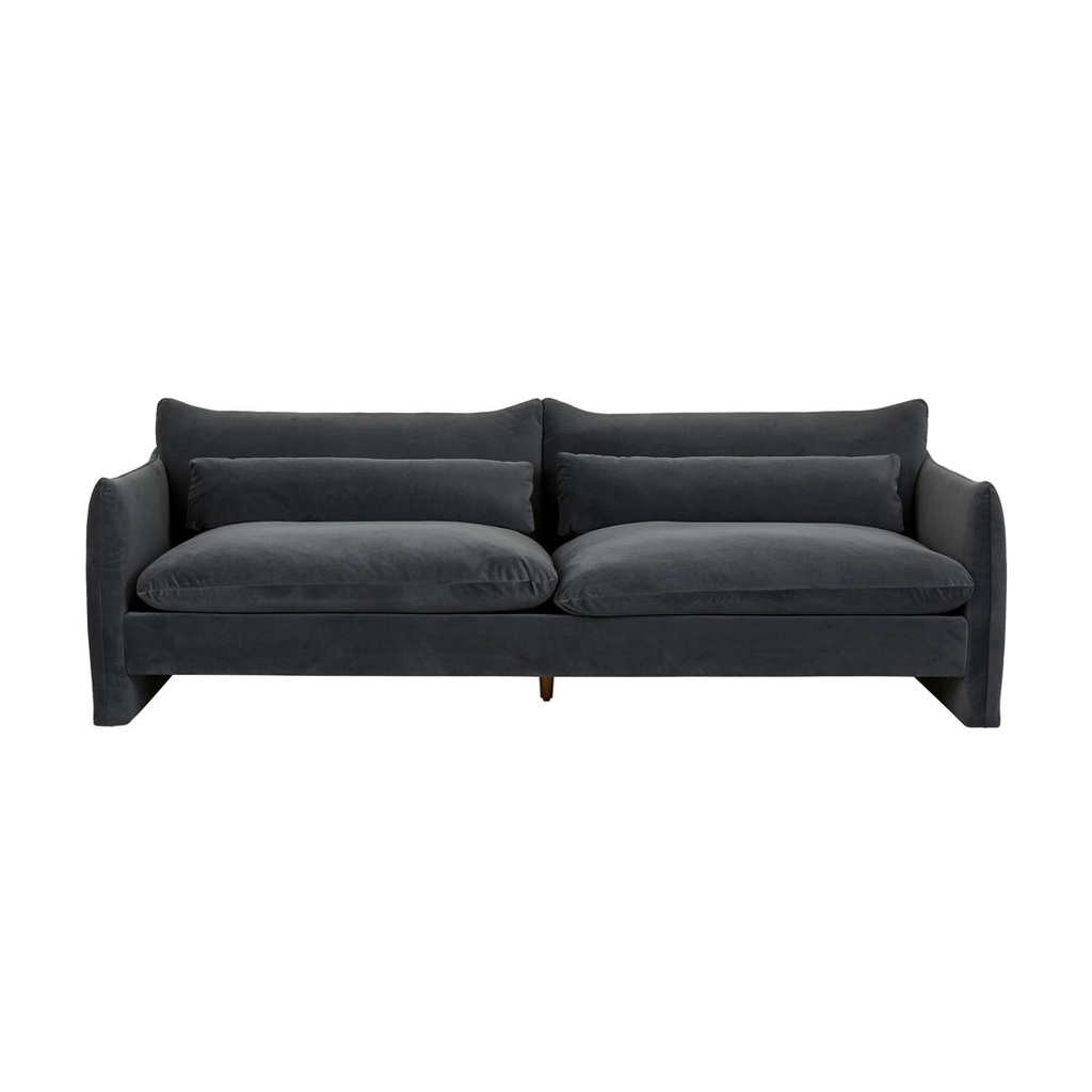 Sidney Peak 3 Seater Sofa - Nocturne Velvet