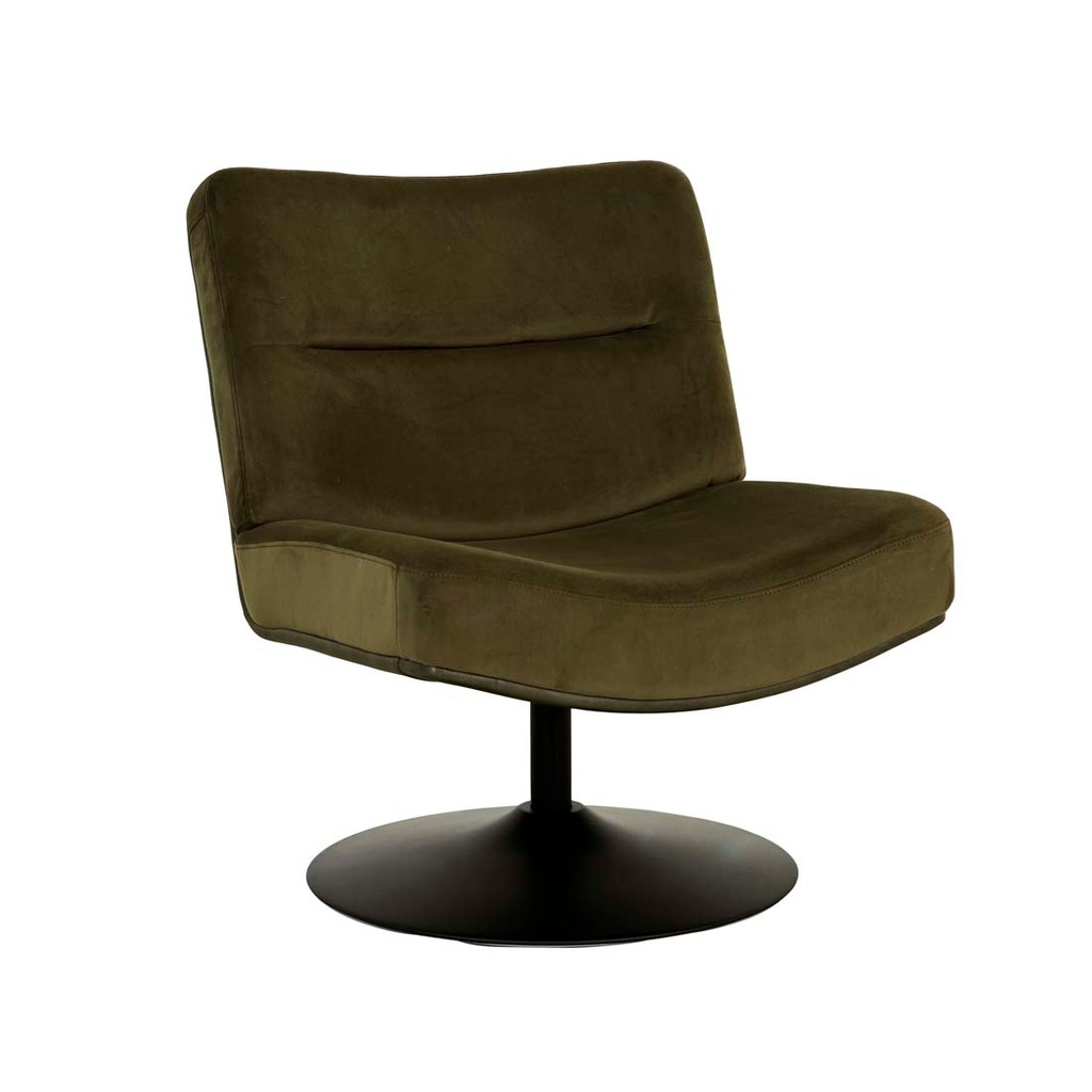 Preston Occasional Chair - Loden - Vintage Matt Green PU