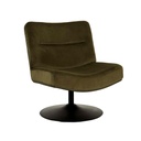 Preston Occasional Chair - Loden - Vintage Matt Green PU