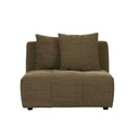Sidney Slouch 1 Seater Centre Sofa - Warwick Copeland Olive