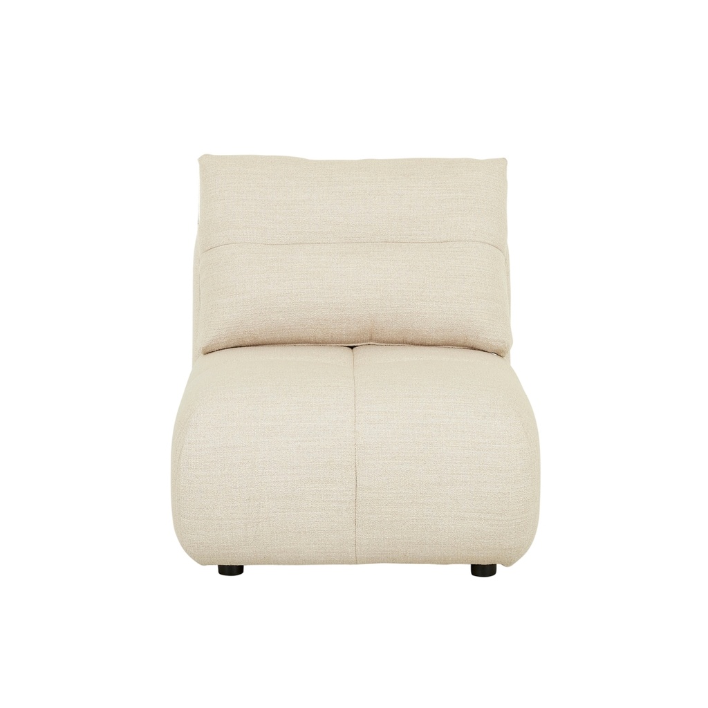 Sidney Tullio 1 Seater Centre Sofa - Natural Speckle