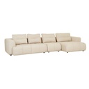 Sidney Tullio Corner Sofa - Natural Speckle