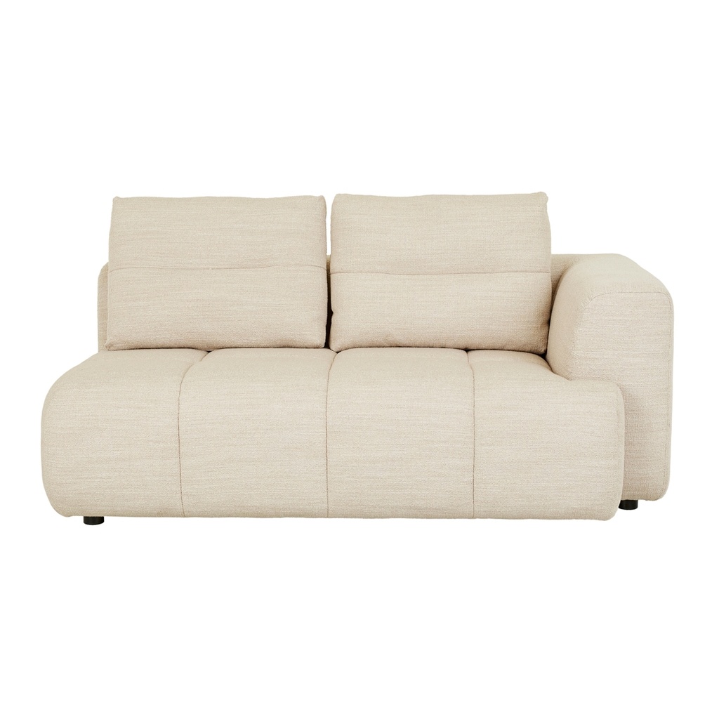 Sidney Tullio 2 Seater Right Arm Sofa - Natural Speckle