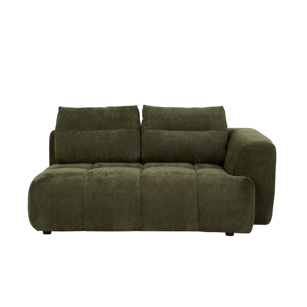 Sidney Tullio 2 Seater Right Arm Sofa - Poker Military