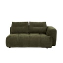 Sidney Tullio 2 Seater Right Arm Sofa - Poker Military