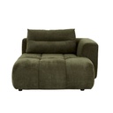 Sidney Tullio Right Chaise Sofa - Poker Military