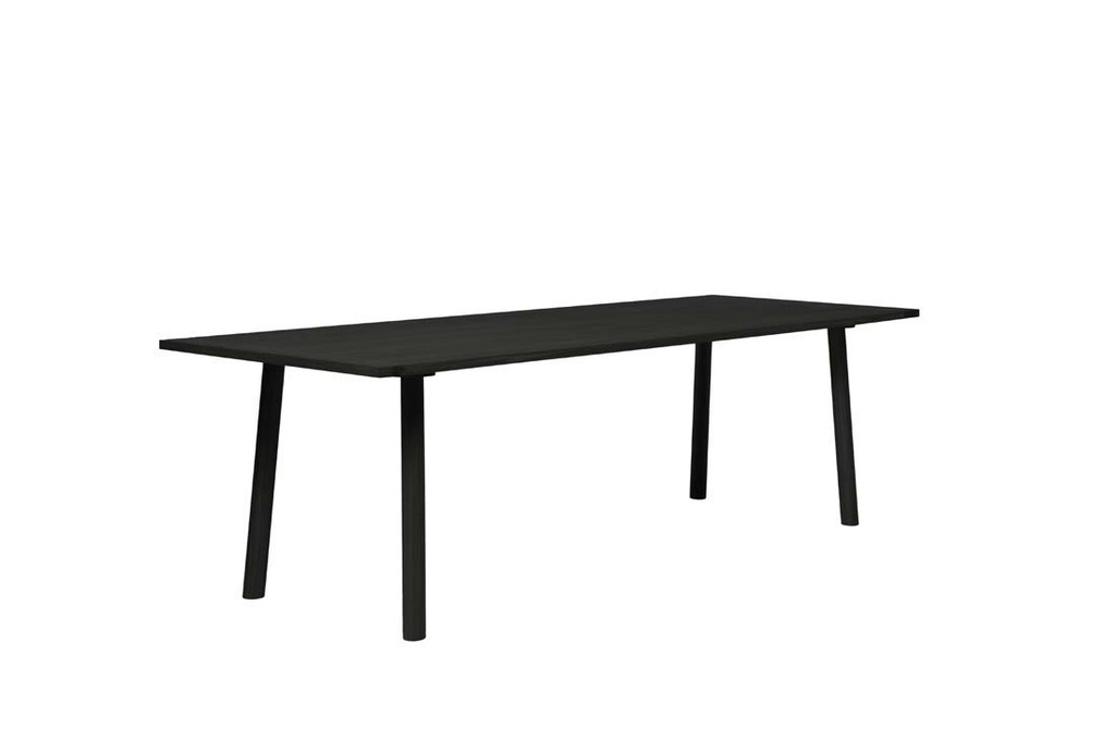 [NATADORA-COCO-DINING-TABLE-BLACK-ONYX-DT-NAT-COCO-X] Natadora Coco Dining Table - Black Onyx