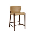 Ronda Barstool - Arena Leather - Espresso Oak