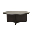 Solstice Slice Coffee Table - Black Oak
