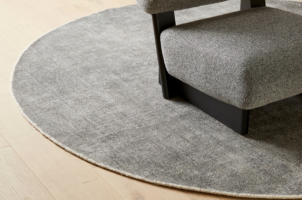[TEPIH-NEPTUNE-ROUND-RUGS-DOVE-GREY-RUG-TEP-NEPT-RD-X] Tepih Neptune Round Rug - Dove Grey