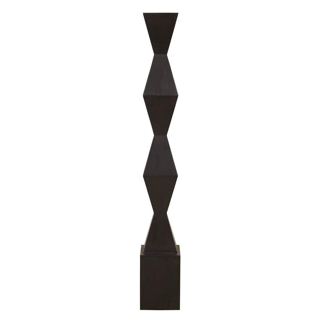 [THERON-BALANCE-FLOOR-SCULPTURE-MIDNIGHT-DEC-THER-BAL-FLR-SCUL-X] Theron Balance Floor Sculpture - Midnight