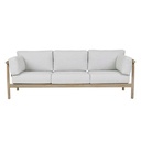 Tide Drift 3 Seater Sofa - Biscuit - Aged Teak