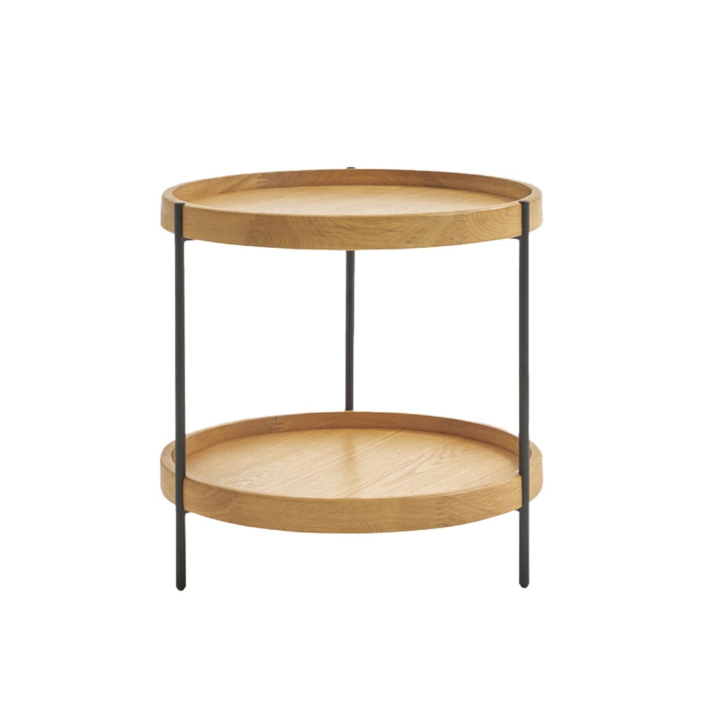 [SKETCH-HUMLA-SIDE-TABLE-LIGHT-OAK-LTO-SKE-HUM] Tolv Humla Side Table - Light Oak