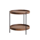 Tolv Humla Side Table - Walnut