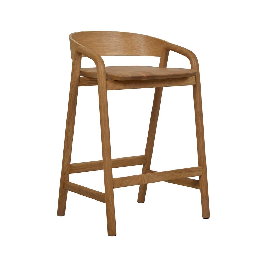 [TOLV-INLAY-BARSTOOL-LIGHT-OAK-BS-TOLV-INLAY-X] Tolv Inlay Barstool - Light Oak