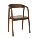 Tolv Inlay Dining Armchair - Smoked Oak
