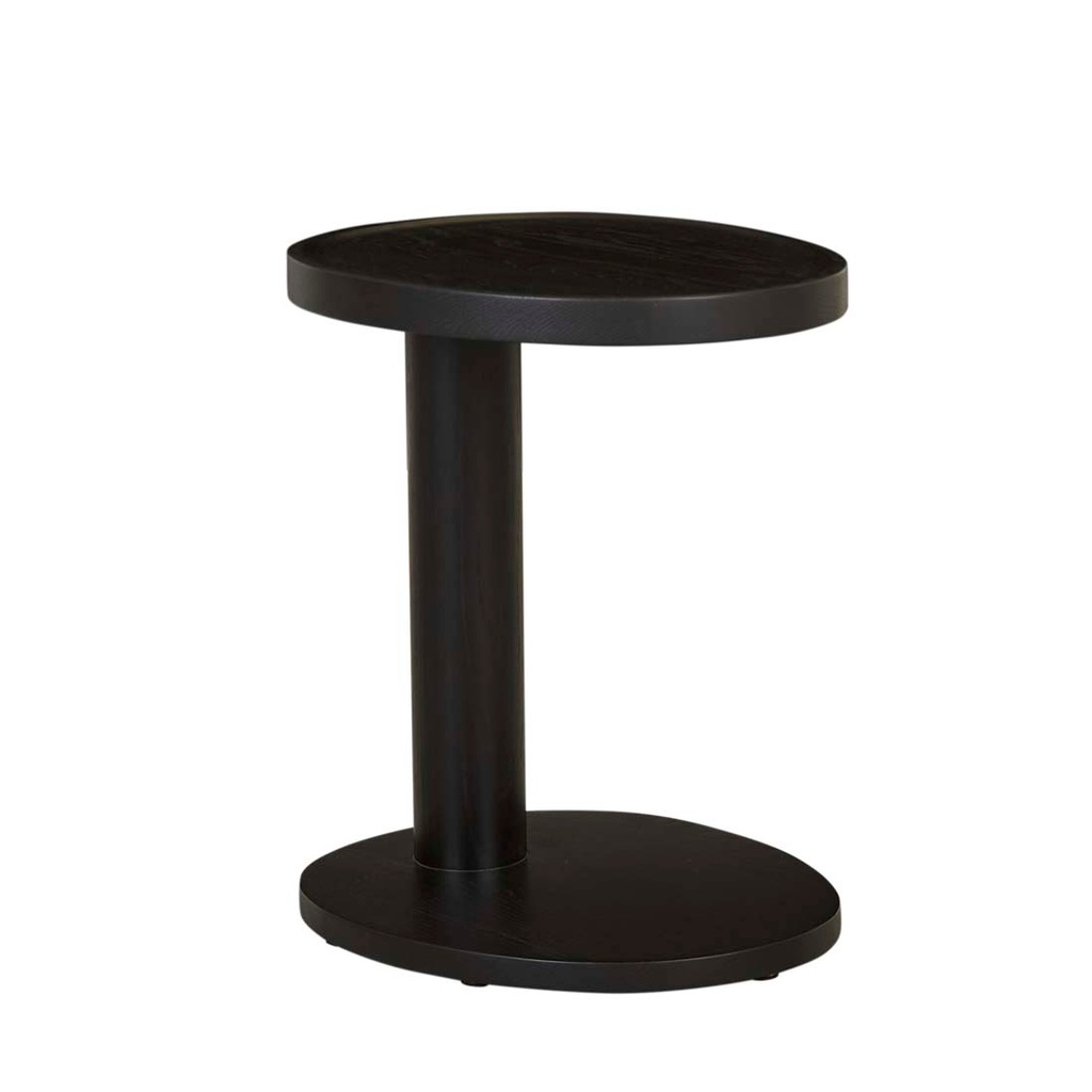 [TOLV-ISLET-SIDE-TABLE-BLACK-ONYX-LT-TOLV-ISLET] Tolv Islet Side Table - Black Onyx