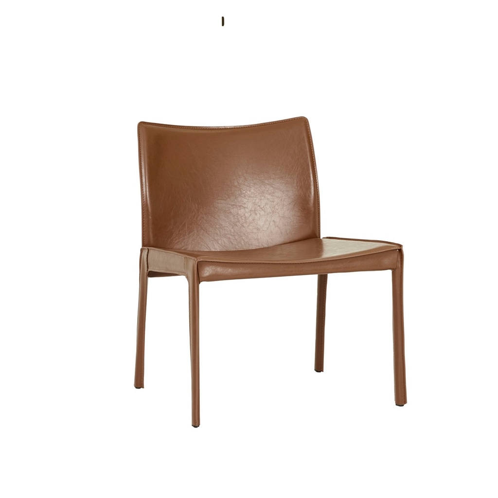 [CH-CARL-OCC-WAXED-TAN] Carlo Occasional Chair - Waxed Tan