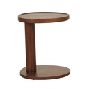 Tolv Islet Side Table - Smoked Oak