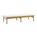Tolv Neuf Bench Seat - Macadamia - Light Oak