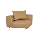 Tolv Peal Corner Sofa with Fixed Covers - Arena Leather