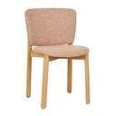 Tolv Pinta Dining Chair - Woven Red Clay - Light Oak