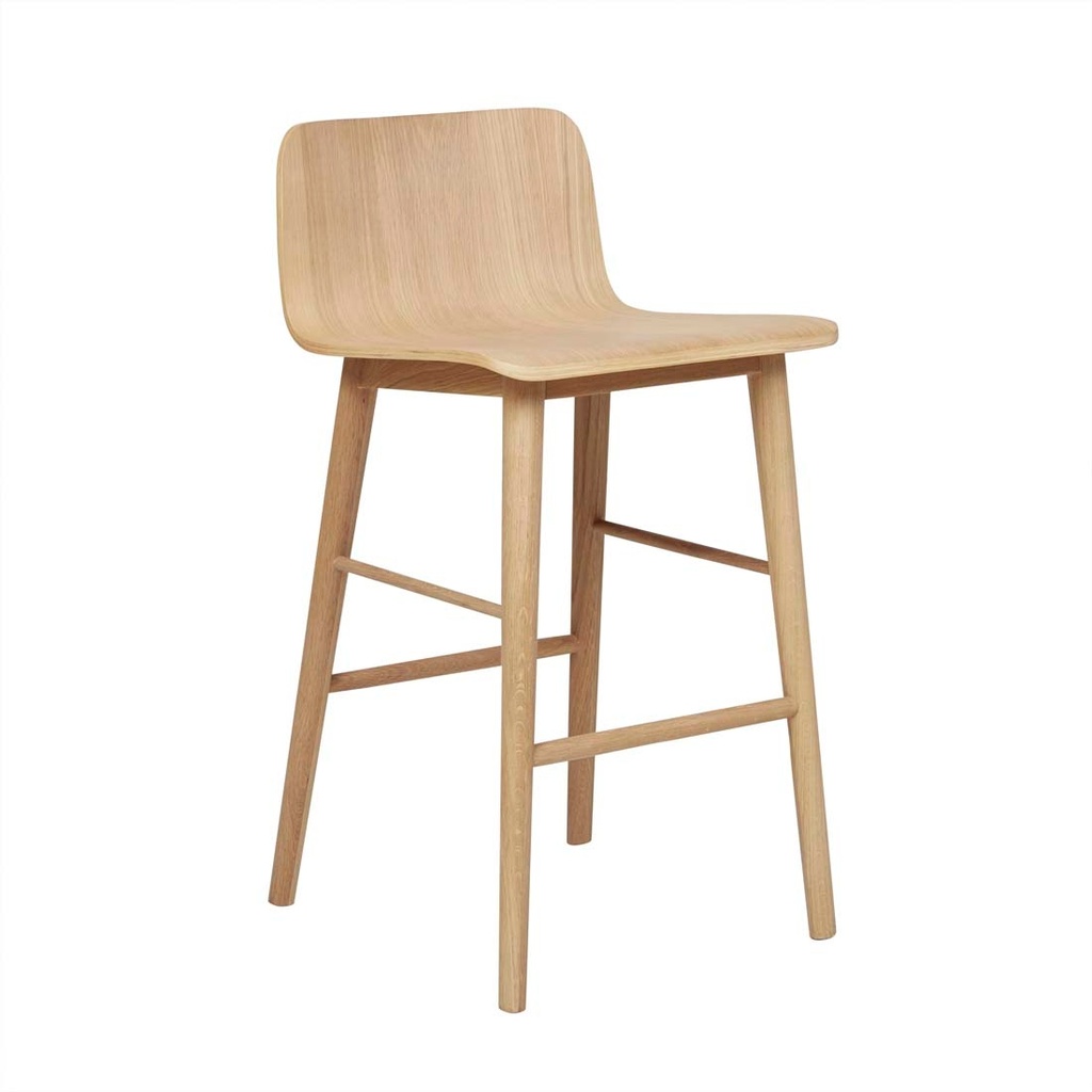 [TOLV-TAMI-BARSTOOL-LIGHT-OAK-BS-SKE-TAMI-X] Tolv Tami Barstool - Light Oak