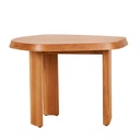 Trove Pebble Side Table - Natural Teak