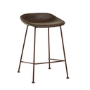Turner Barstool - Vintage Matt Dark Brown PU - Matt Syrah