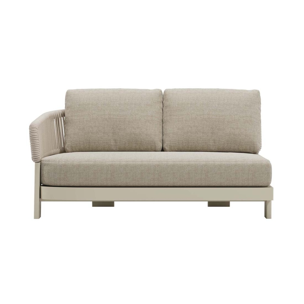 Valencia Rope 2 Seater Left Arm Sofa