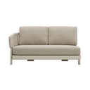 Valencia Rope 2 Seater Left Arm Sofa - Natural
