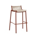 Valencia String Barstool - Sand - Sunbaked Clay