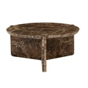 Venus Revolve Coffee Table - Emperador Marble