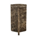 Venus Revolve Side Table - Emperador Marble