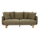 Vittoria Elliot 3 Seater Sofa - Copeland Olive
