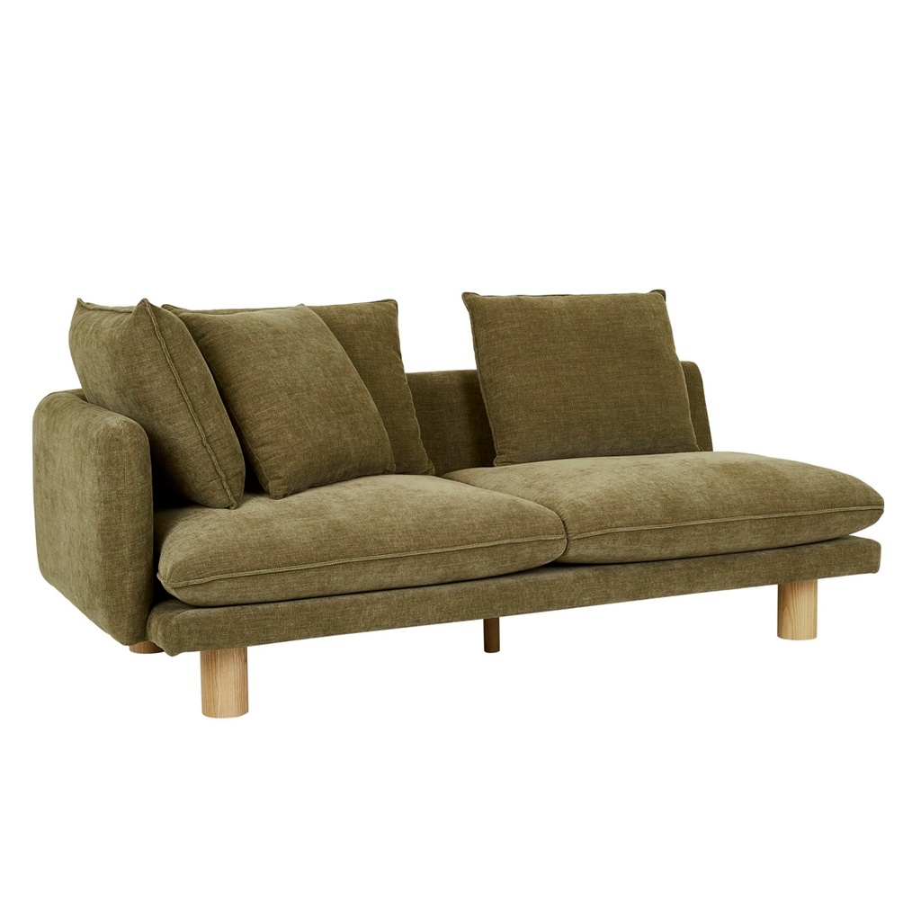 Vittoria Elliot 2 Seater Left Sofa - Copeland Olive