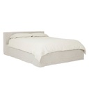 Vittoria Escape Slipcover Bed - Eames Parchment