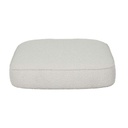 Vittoria Retreat Square Ottoman - Oat Boucle