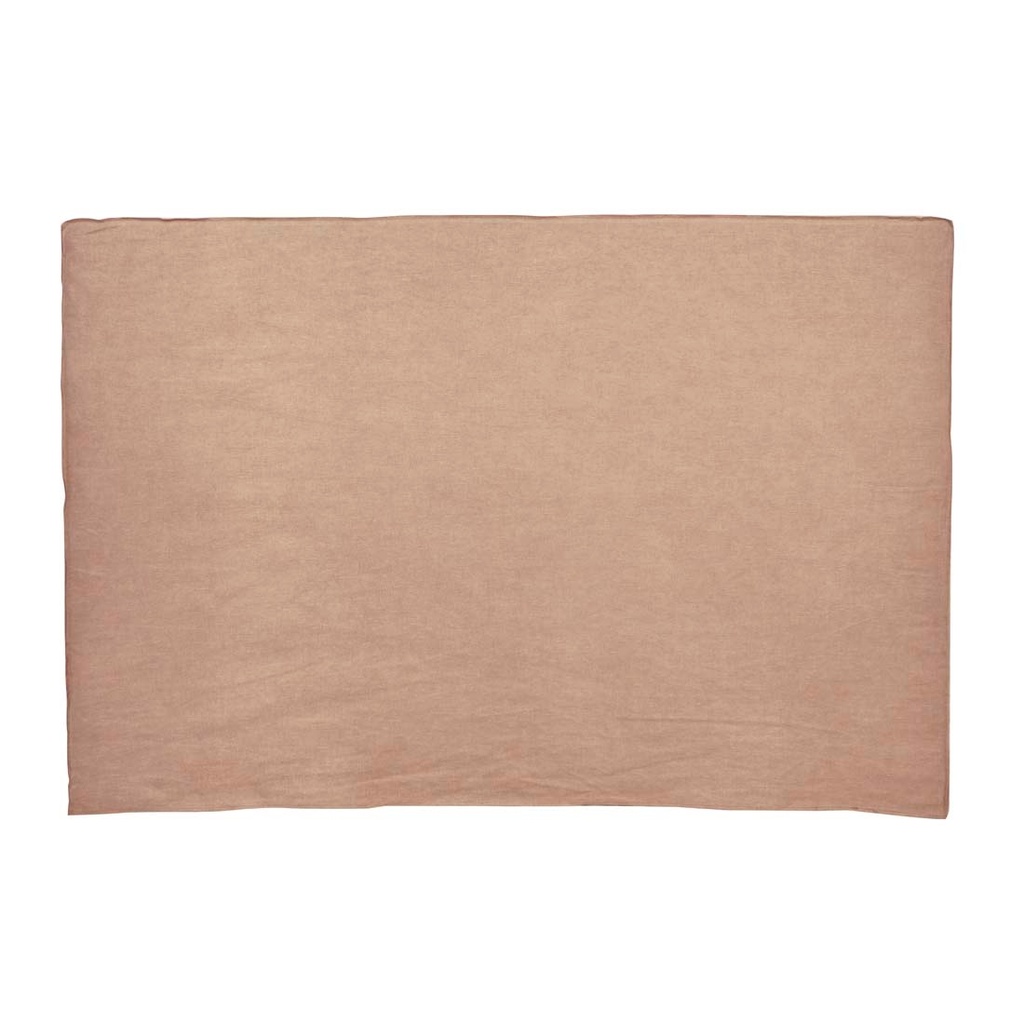 [VITTORIA-SLIP-COVER-BEDHEADS-SOFT-CLAY-BH-VIT-SLIP-X] Vittoria Slip Cover Bedhead - Soft Clay