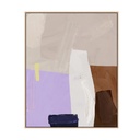 Lilac Valley Hand-Painted Wall Art - Dusk