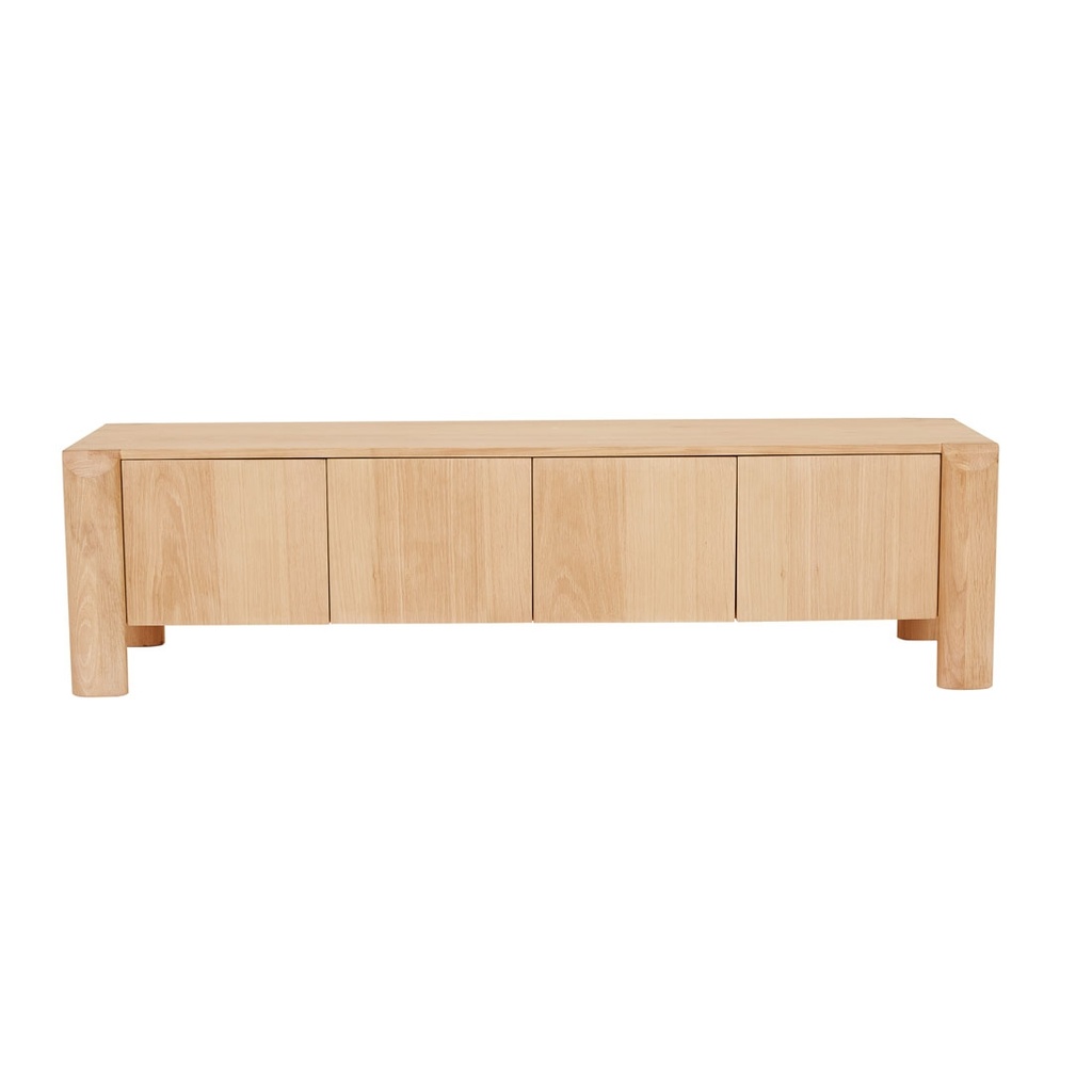Willa Entertainment Unit - Satin Oak