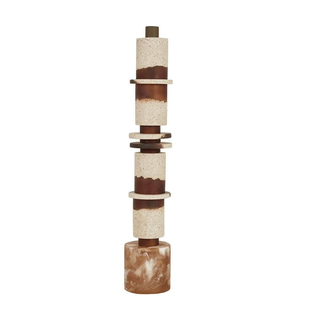 [WREN-ECHO-LARGE-SCULPTURE-EARTH-MIST-DEC-WREN-ECH-SCUL-LG] Wren Echo Large Sculpture - Earth Mist