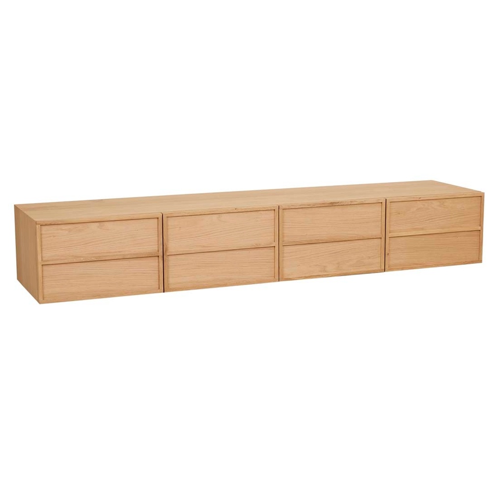 [TV-MARCEL-X-OAK] Marcel Entertainment Unit - Oak